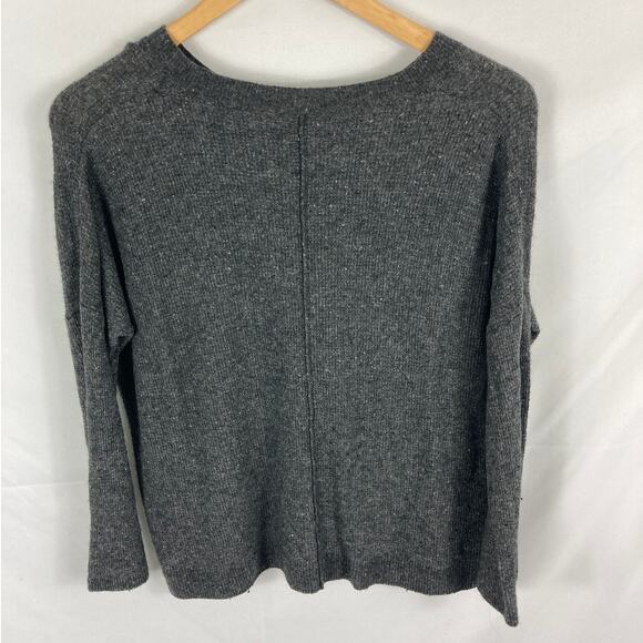 Madewell Donegal Northroad Pullover Sweater Waffle Knit Grey Size XS - Picture 5 of 5